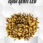 10 Metre Led Işık Gün Işığı Her Ortama Uygun Ampüllü - Lisinya