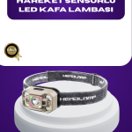 Wave Sensörlü LED Kafa Lambası Şarjlı Ayarlanabilir Işık - Lisinya