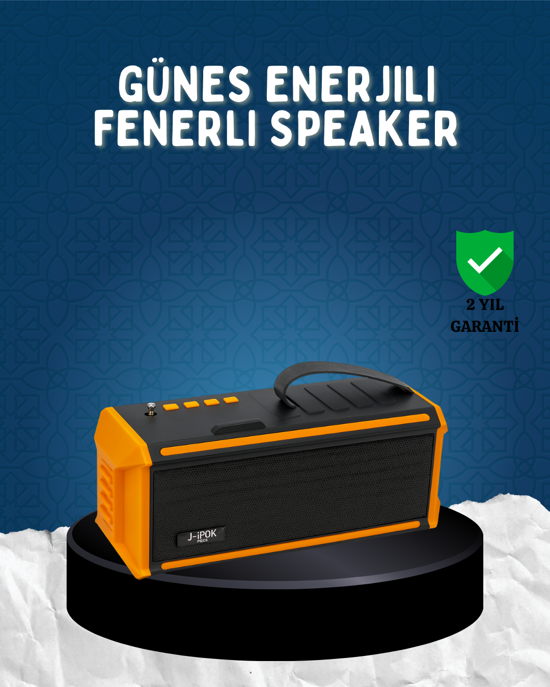 1-135 J-IPOX P520 Bluetooth Hoparlör 8W Güçlü Ses Solar Şarj FM Radyo - Lisinya - Görsel 1