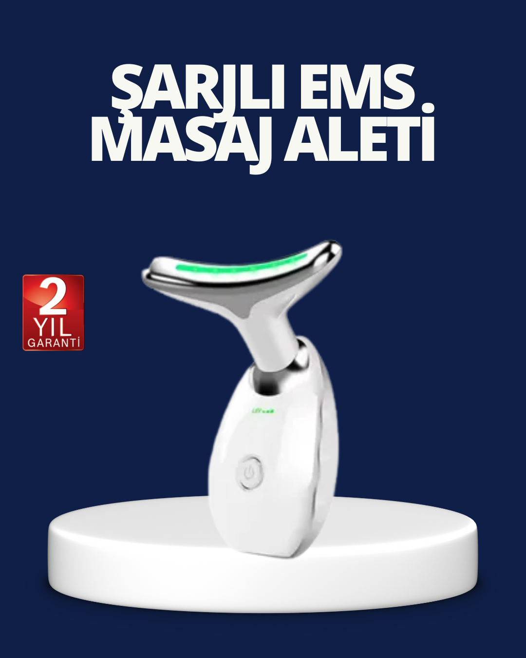 1-147 Yüz ve Boyun Sıkılaştırıcı Cilt Bakım Cihazı | EMS Mikro Akım & Kırışıklık Giderici - Lisinya - Görsel 1