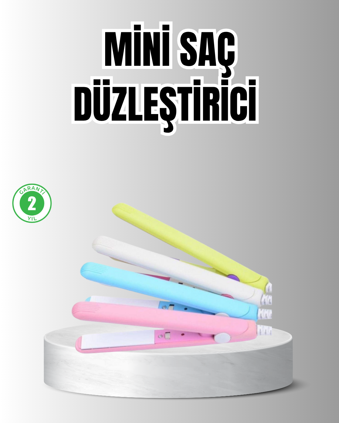 1-170 Taşınabilir Seramik Kaplama Mini Saç Düzleştirici – Seyahat ve Günlük Kullanım İçin İdeal - Lisinya - Görsel 1