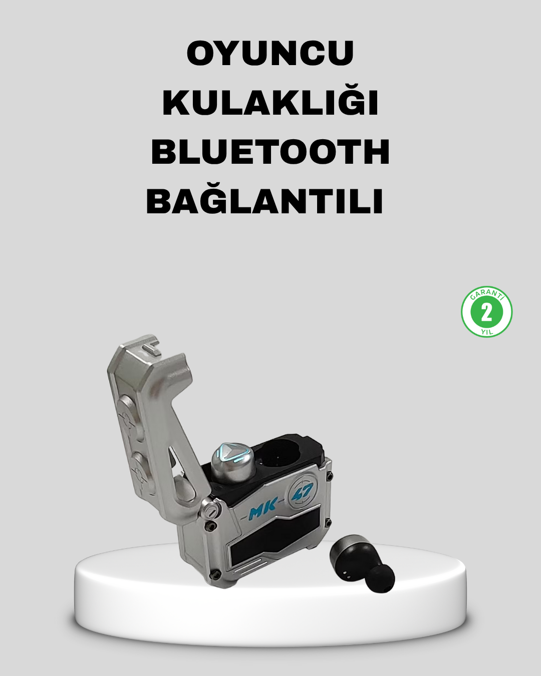 1-172 IPX5 Su Geçirmez Kablosuz Bluetooth Kulaklık – Powerbank Şarj Kutulu, Düşük Gecikmeli Oyun Modu - Lisinya - Görsel 1