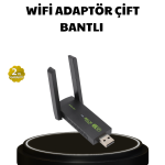 Dual Band USB WiFi Adaptör – 1200 Mbps Hız - Lisinya