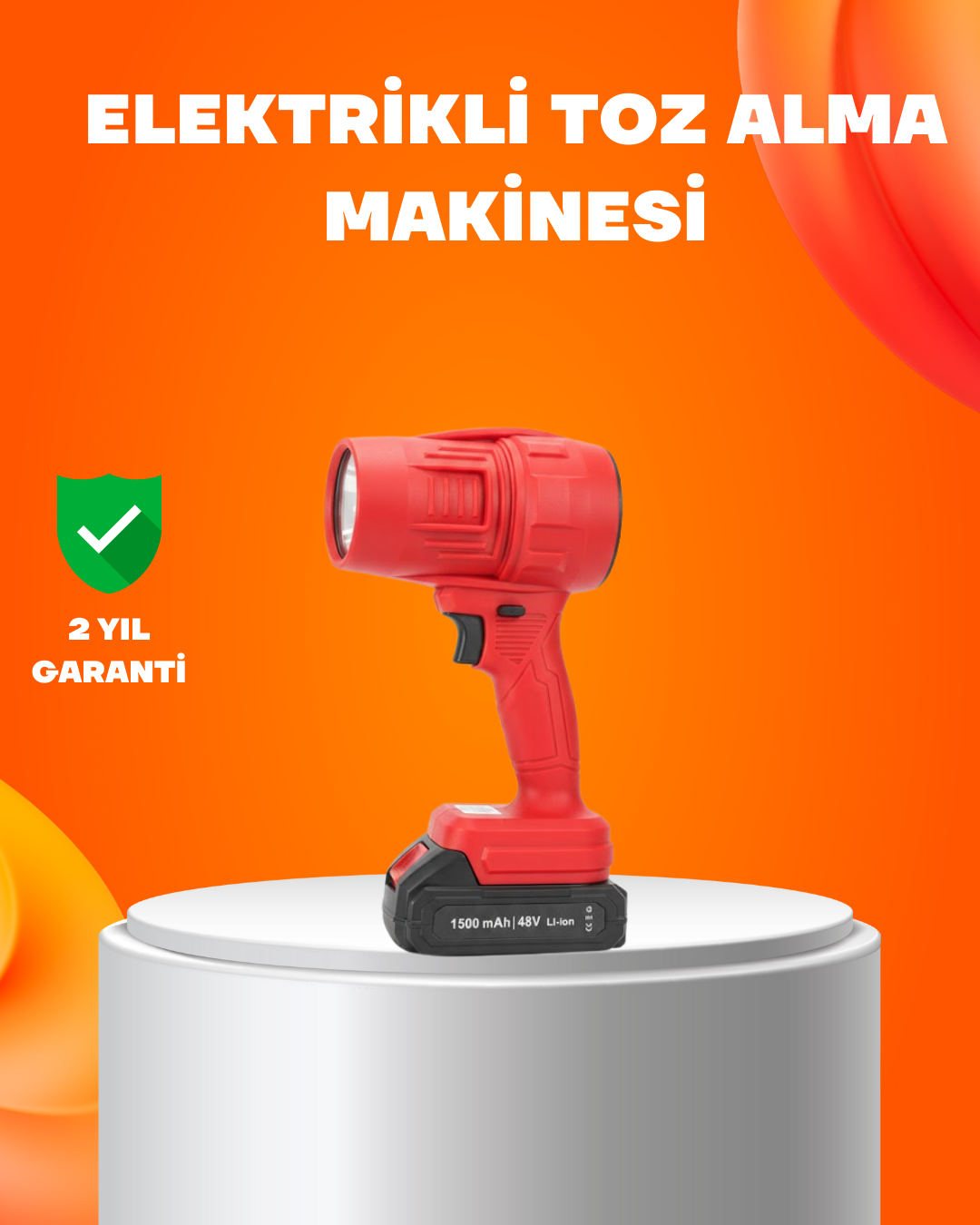 1-228 Elektrikli Toz Alma Cihazı Güçlü Hava Üfleme ve Derin Temizlik - Lisinya - Görsel 1