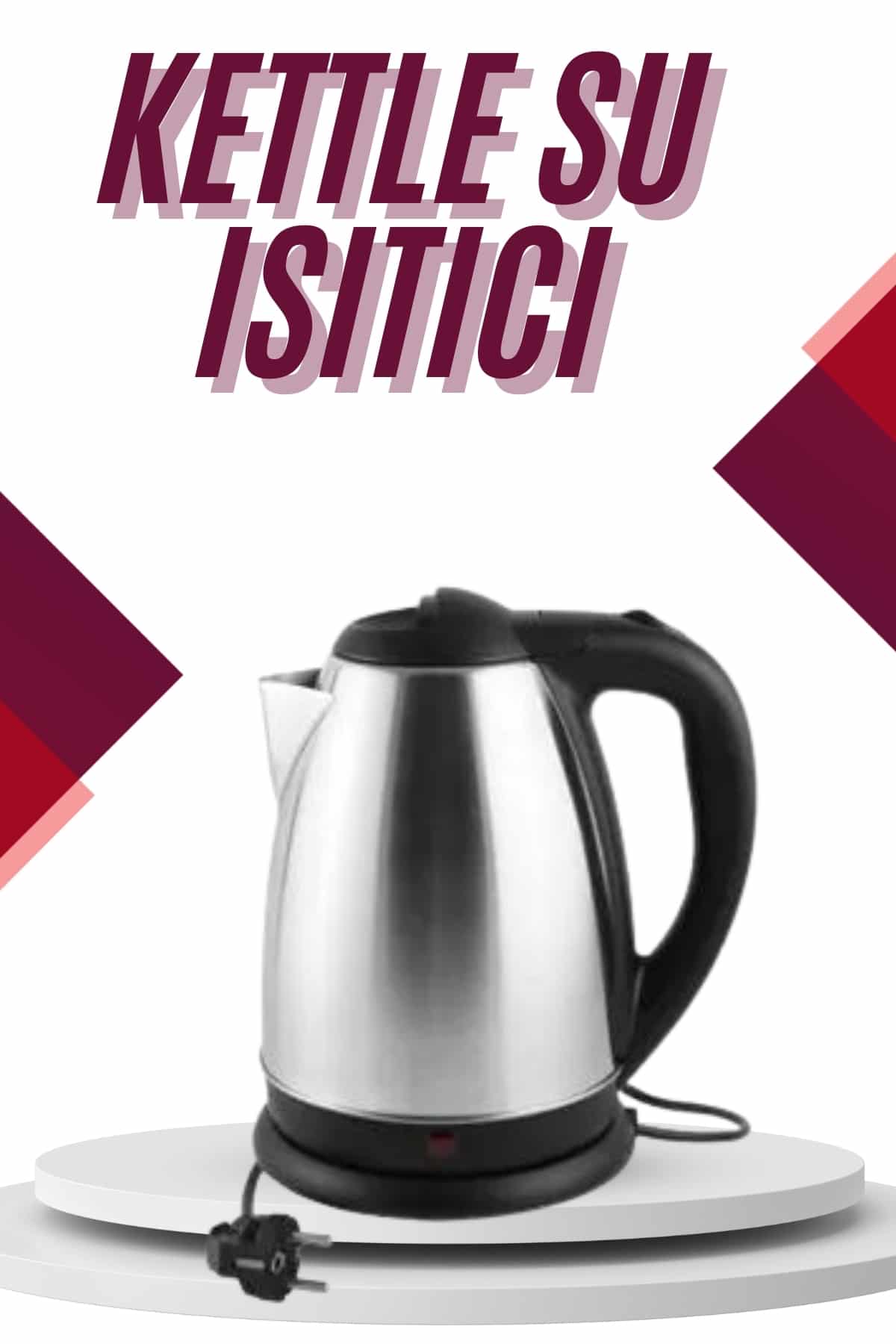 1-238 Çelik Su Isıtıcı Kettle Dayanıklı Paslanmaz Çelik Uzun Ömürlü - Lisinya - Görsel 1