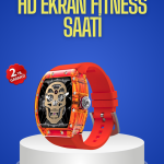 Şeffaf Tasarımlı Akıllı Saat Dokunmatik Ekranlı - Lisinya