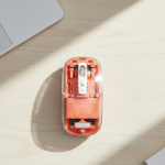 Bluetooth ve USB Destekli Kablosuz Şeffaf Mouse Sessiz Kullanım - Lisinya