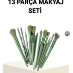 13’lü Profesyonel Makyaj Fırça Seti – Yumuşak Sentetik Kıllı, Tüm Cilt Tiplerine Uygun - Lisinya