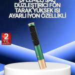 3’ü 1 Arada Saç Şekillendirme Seti – Kurutma, Düzleştirme, Tarama - Lisinya