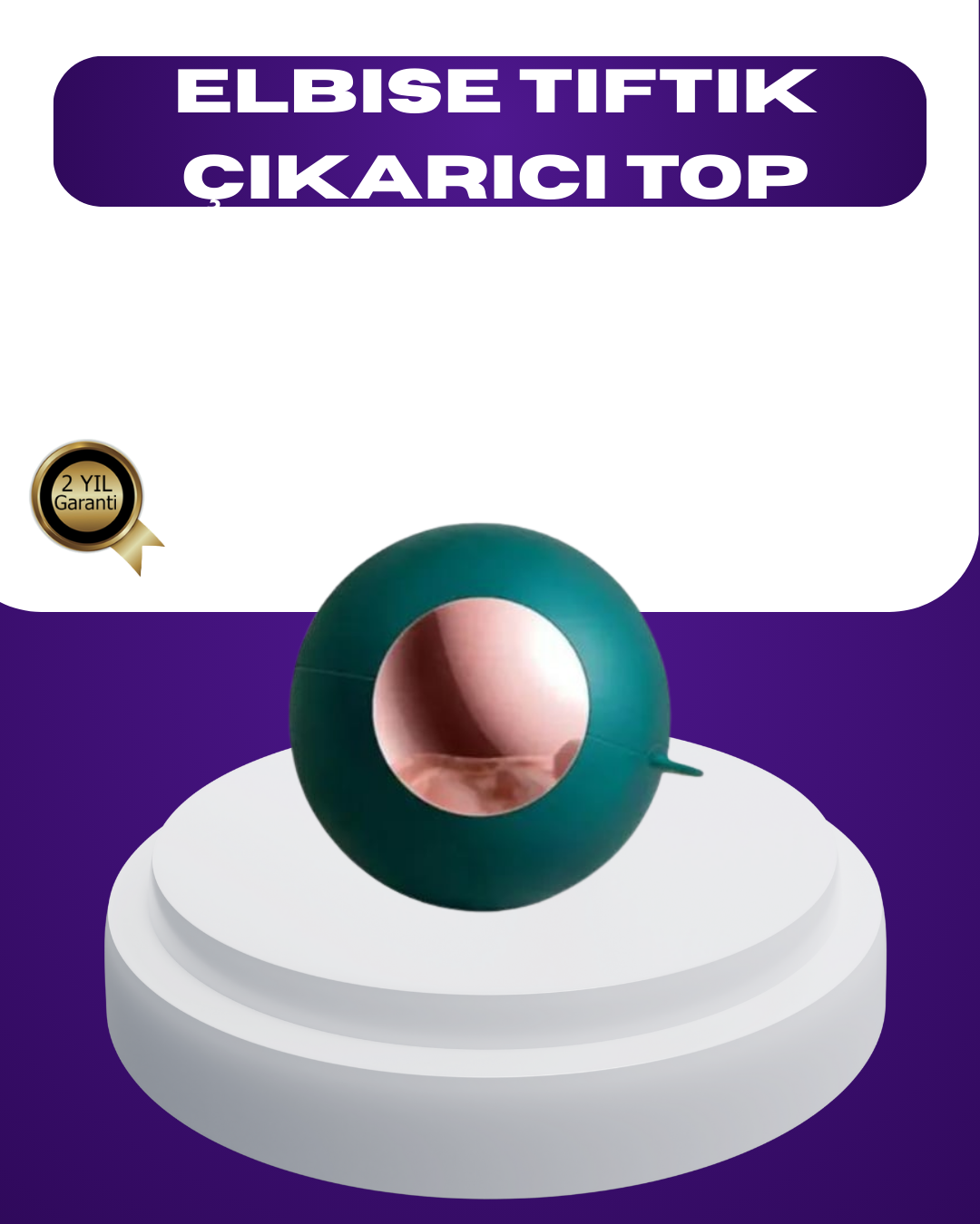 1-51 Elbise Tiftik Çıkarıcı Top – Yeniden Kullanılabilir ve Yıkanabilir - Lisinya - Görsel 1