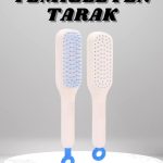 Silikon Yumuşak Sıkı Dişli Sihirli Geri Çekilebilir Tarak Kendini Temizleyen Saç Fırçası - Lisinya