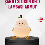 Armut Gece Lambası USB Şarjlı Ayarlanabilir LED Işık - Lisinya