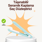 Seramik Kaplamalı, Saç Hasarını Azaltan Kısa Saçlara Uygun Bukle Maşası - Lisinya