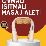 Kas Eklem Ağrılarına Ovmalı Isıtmalı Boyun Omuz Bel Masaj Aleti - Lisinya
