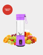 USB Şarjlı Portatif Blender 380ml Çelik 304 Bıçaklı Mobil Smoothie Maker - Lisinya - Görsel 2
