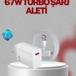67 Watt Type C Şarj Adaptörü Asus Zenfone 7 8 9 Uyumlu - Lisinya