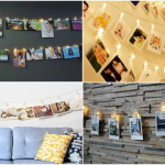 10'lu Led Işıklı Fotoğraf Mandalları ( Lisinya )