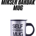 Karıştırıcı Özellikli Mikser Kupa Bardak Kompakt Taşınabilir Mug - Lisinya
