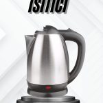 Kettle Su Isıtıcı C F Priz Uyumlu 220 - 240 V Paslanmaz Çelik Kablolu - Lisinya