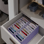 11 Bölmeli Dolap ve Çekmece Içi Düzenleyici Akordiyon Organizer M-00500 (3 Adet) 00517 ( Lisinya )