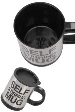 Karıştırıcı Özellikli Mikser Kupa Bardak Kompakt Taşınabilir Mug - Lisinya - Görsel 2