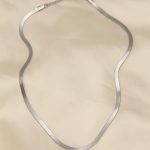 316L Çelik Silver Renk 45 cm İtalyan Zincir Model Kadın Kolye - Lisinya