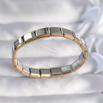 316L Çelik Çift Renk Yazılı Nomination Bileklik - Lisinya