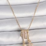 316L Çelik Gold Renk Zirkon Taşlı Sallantı Fotoğraf Makinası Figür Charm Kadın Kolye - Lisinya