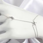 Pirinç Zirkon Taşlı Deniz Atı Ve Yıldız Model Gümüş Renk Şahmeran - Lisinya