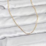 CM 14K Gold Renk 60 cm Zincirli Kadın Kolye - Lisinya