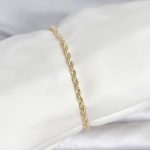CM 14K Gold Renk Burgu Model Kadın Bileklik - Lisinya