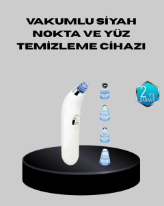 5 Kademeli Vakumlu Gözenek Temizleyici – Su Geçirmez ve Taşınabilir Siyah Nokta Cihazı - Lisinya