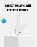 Antenli WiFi Repeater 300m2 Kapsama Alanı WPA3 Güvenlikli - Lisinya