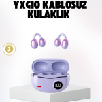 Bluetooth YXG10 Kulak Arkası Tasarım Cilt Dostu Silikon Hafif Yapı - Lisinya
