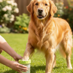 Yuvarlak Başlıklı Köpek Pati Temizleyici Yumuşak Silikon Fırçalı - Lisinya