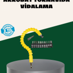 12 Parça Akrobat Bits Seti Çok Amaçlı Vidalama Dayanıklı Çelik - Lisinya