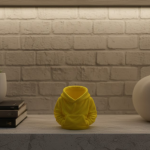 Dekoratif Sarı Hoodie Kalemlik 10x10 cm - Lisinya