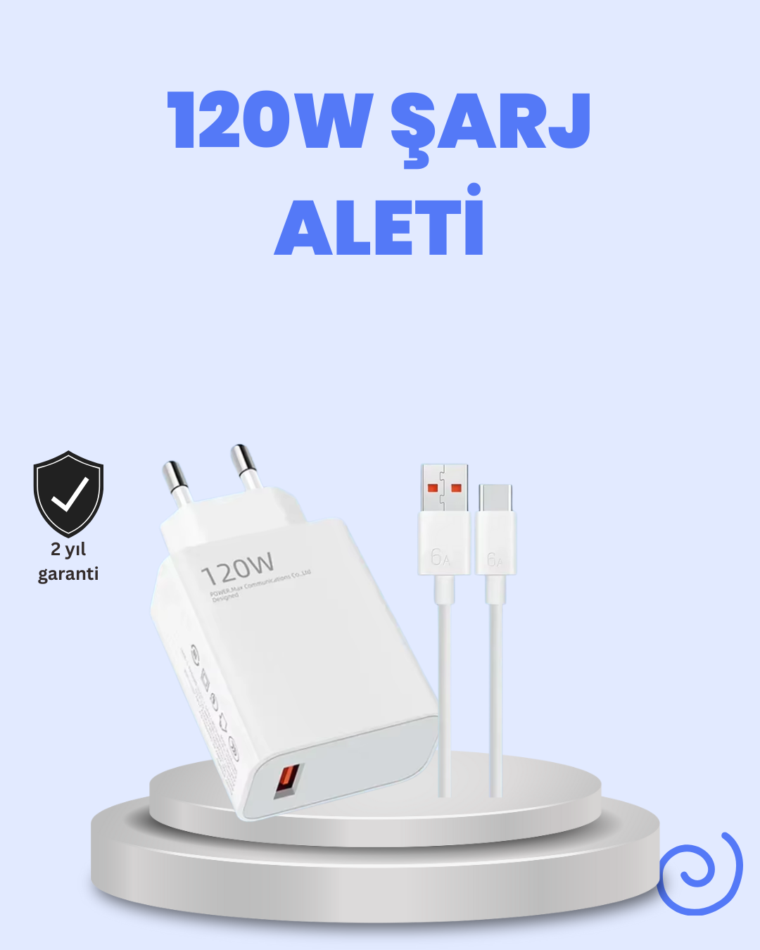 2-238 120 Watt Turbo Şarj Cihazı Xiaomi Redmi Note 10 11 12 Uyumlu - Lisinya - Görsel 1