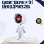 Gün Batımı Efekti Sunan Astronot LED Masa Lambası - Lisinya