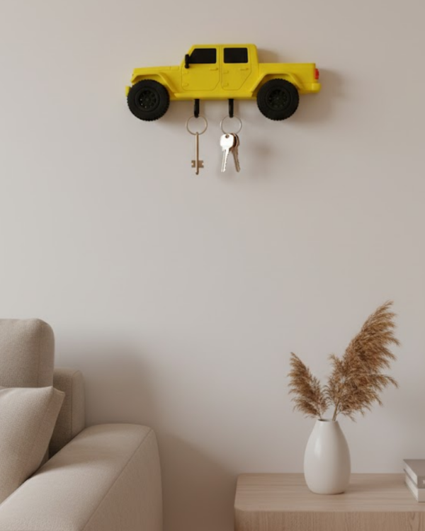 Duvara Monte Araba Anahtarlık Dekoratif ve Kullanışlı - Lisinya