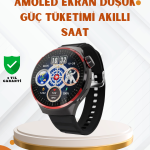 AMOLED Ekranlı Akıllı Saat Bluetooth Arama ve NFC Destekli - Lisinya
