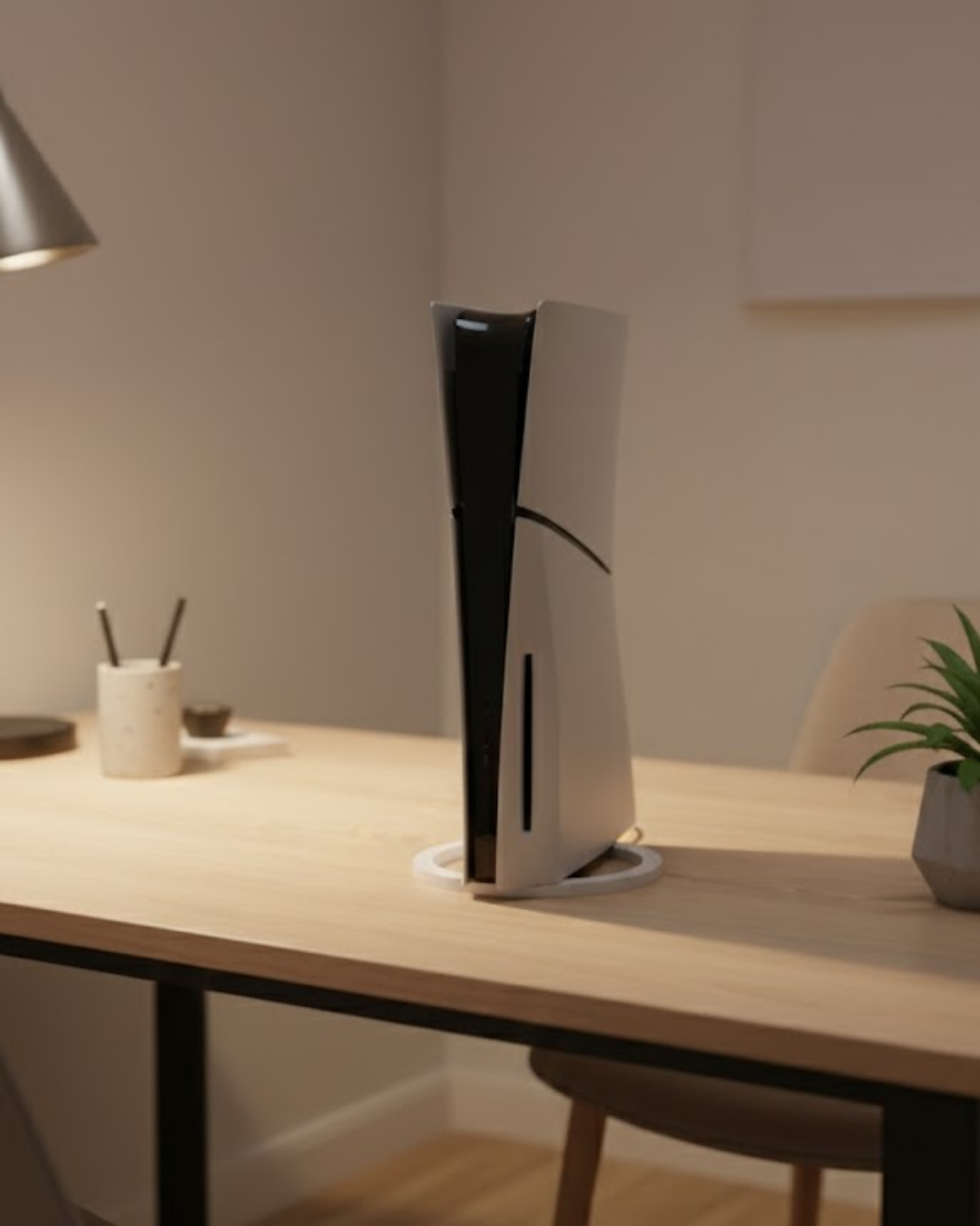 2-5 Oyun Konsolu Tutucu Şık ve Minimal Masa Üstü Stand - Lisinya - Görsel 1