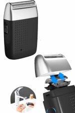 Taşınabilir Şarjlı Kablosuz Mini Tıraş Makinesi Sinek Kaydı Tıraş - Lisinya - Görsel 2