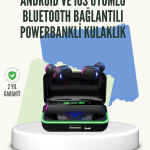 E10 Powerbank Şarjlı Bluetooth 5.1 Kulaklık Spor ve Oyun İçin - Lisinya