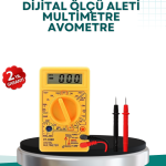 Elektrik Ölçüm Cihazı Dijital Multimetre 10 Amper Destekli - Lisinya