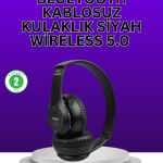 Kablolu & Kablosuz Kullanım Seçeneği Sunan Stereo Bluetooth Kulaklık - Lisinya