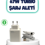 67 Watt Hızlı Şarj Aleti Poco F2 F3 F4 Uyumlu - Lisinya