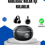 Bluetooth 5.4 Kablosuz Kulaklık – Açık Kulak Güvenli Tasarım ve Hızlı Şarj Özelliği - Lisinya