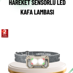 Şarjlı Wave Sensörlü LED Kafa Feneri Outdoor Kullanım - Lisinya