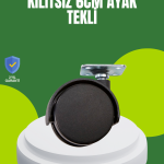 Kilitsiz 6 cm Tekerlek Ayak Tek Adet - Lisinya
